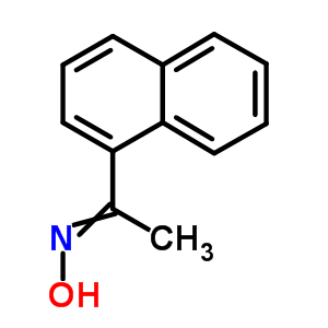 Ethanone,1-(1-naphthalenyl)-,oxime Structure,1956-40-7Structure