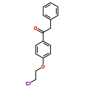 1-[4-(2-Chloroethoxy)phenyl]-2-phenylethanone Structure,19561-95-6Structure