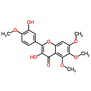 Eupatoretin Structure,19587-69-0Structure