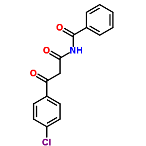 Benzenepropanamide,n-benzoyl-4-chloro-b-oxo- Structure,19646-20-9Structure