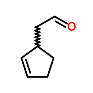 2-Cyclopentene-1-acetaldehyde Structure,19656-91-8Structure