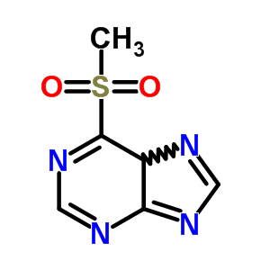 6-Methylsulfonyl-5h-purine Structure,19769-32-5Structure