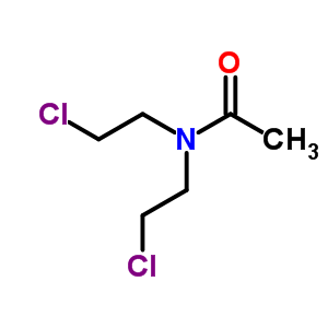 N,n-bis(2-chloroethyl)acetamide Structure,19945-22-3Structure