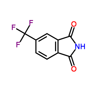 5-(Trifluoromethyl)isoindoline-1,3-dione Structure,1997-41-7Structure