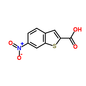 6-Nitro-benzo[b]thiophene-2-carboxylic acid Structure,19983-42-7Structure