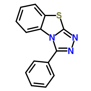 3-Phenyl(1,2,4)triazolo(3,4-b)(1,3)benzothiazole Structure,19993-96-5Structure