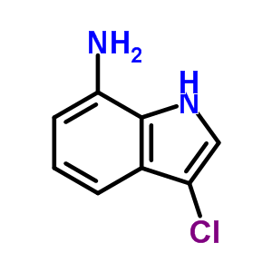 7-Amino-3-chloroindole hcl Structure,200482-54-8Structure