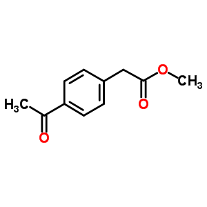 Methyl (4-acetylphenyl)acetate Structure,20051-06-3Structure