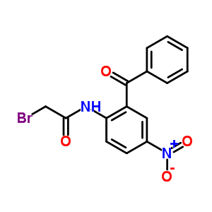 5-Nitro-2-(bromoacetamido)benzophenone Structure,2011-70-3Structure