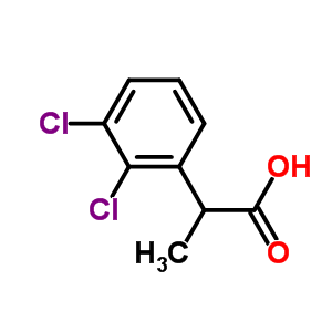 2-(2,3-dichlorophenyl)propionic acid Structure,2012-77-3Structure