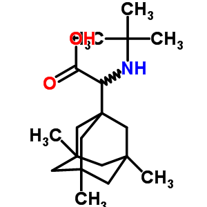 (Tert-butylamino)(3,5,7-trimethyl-1-adamantyl)acetic acid Structure,20138-01-6Structure