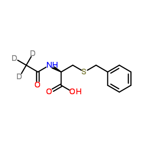 N-(acetyl-d3)-s-benzyl-l-cysteine Structure,201404-15-1Structure