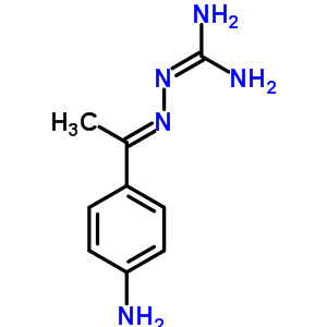 2-[1-(4-Aminophenyl)ethylideneamino]guanidine Structure,2015-93-2Structure