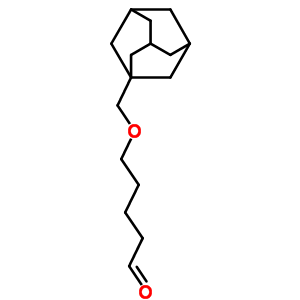 5-(Adamant-1-yl-methoxy)pentanal Structure,202577-32-0Structure