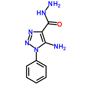 5-Amino-1-phenyl-triazole-4-carbohydrazide Structure,20271-38-9Structure