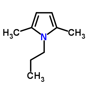 2,5-Dimethyl-1-propyl-1H-pyrrole Structure,20282-39-7Structure