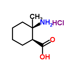 Cis-2-amino-2-me-cyclohexane-cooh*hcl Structure,202921-88-8Structure