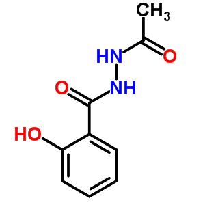 Benzoic acid,2-hydroxy-, 2-acetylhydrazide Structure,20349-50-2Structure