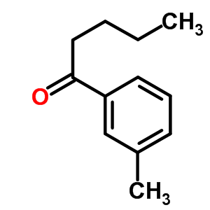 1-間甲苯-1-戊酮結構式_20359-57-3結構式