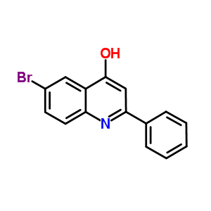 6-Bromo-4-hydroxy-2-phenylquinoline Structure,20364-59-4Structure