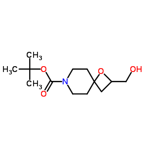 2-(羥基甲基)-1-噁-7-氮雜螺[3.5]壬烷-7-羧酸 1,1-二甲基乙酯結(jié)構(gòu)式_203662-53-7結(jié)構(gòu)式