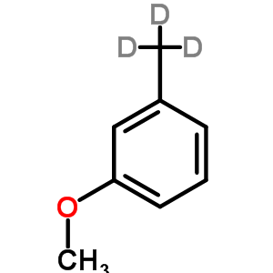 3-Methoxytoluene-a,a,a-d3 Structure,20369-34-0Structure