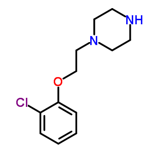 1-[2-(2-Chlorophenoxy)ethyl]piperazine Structure,20383-85-1Structure