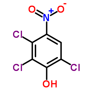 Phenol,2,3,6-trichloro-4-nitro- Structure,20404-02-8Structure