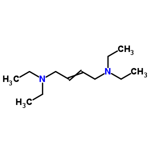 N,n,n’,n’-tetraethyl -1,4-diaminobut-2-ene Structure,20412-52-6Structure