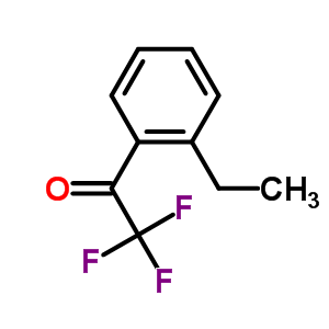 Ethanone, 1-(2-ethylphenyl)-2,2,2-trifluoro-(9ci) Structure,204439-99-6Structure