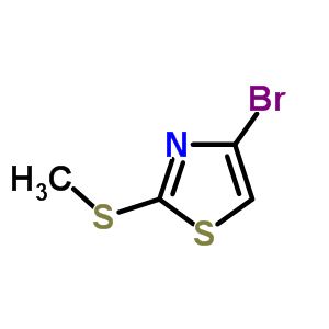 4-Bromo-2-(methylthio)thiazole Structure,204513-62-2Structure