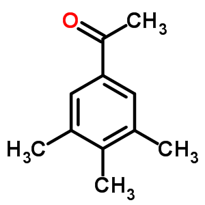 3,4,5-三甲基苯乙酮結(jié)構(gòu)式_2047-21-4結(jié)構(gòu)式