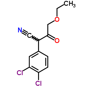 2-(3,4-Dichlorophenyl)-4-ethoxy-3-oxo-butanenitrile Structure,20535-57-3Structure