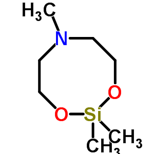 2,2,6-Trimethyl -1,3,6,2-dioxazasilocane Structure,20546-50-3Structure