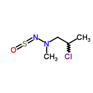 2-Chloro-n-methyl-n-(sulfinylamino)propan-1-amine Structure,20570-04-1Structure