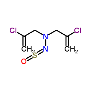 2-Propen-1-amine,2-chloro-n-(2-chloro-2-propen-1-yl)-n-(sulfinylamino)- Structure,20570-08-5Structure