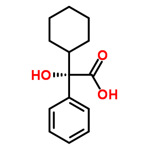 (S)-環(huán)己基羥基苯乙酸結構式_20585-34-6結構式