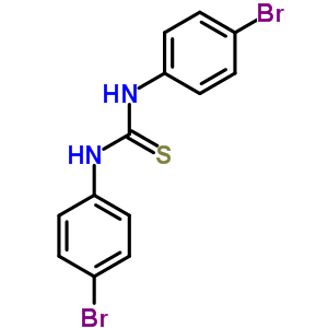 Thiourea,n,n-bis(4-bromophenyl)- Structure,2059-75-8Structure