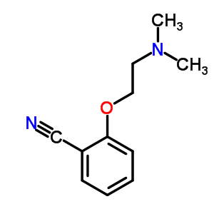 2-[2-(Dimethylamino)ethoxy]benzonitrile Structure,206261-63-4Structure