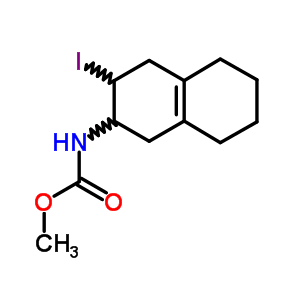 Methyl n-(3-iodo-1,2,3,4,5,6,7,8-octahydronaphthalen-2-yl)carbamate Structure,20646-94-0Structure