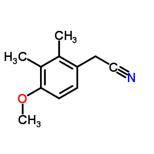 2,3-Dimethyl-4-methoxyphenylacetonitrile Structure,206559-60-6Structure