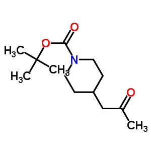 1-Boc-4-(2-oxopropyl)piperidine Structure,206989-54-0Structure