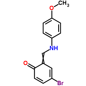 Phenol,4-bromo-2-[[(4-methoxyphenyl)imino]methyl]- Structure,20772-73-0Structure