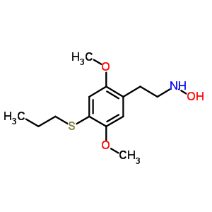 N-[2-(2,5-dimethoxy-4-propylsulfanyl-phenyl)-ethyl]-hydroxylamine hcl Structure,207740-39-4Structure