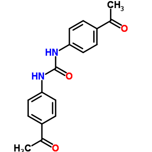 Urea,n,n-bis(4-acetylphenyl)- Structure,20782-48-3Structure