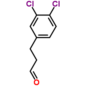 3,4-Dichloro-benzenepropanal Structure,20795-47-5Structure