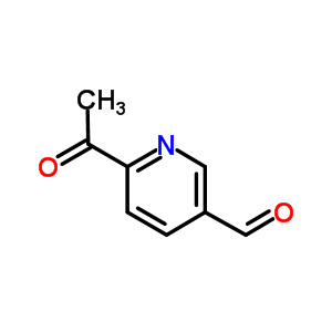 Nicotinaldehyde,6-acetyl - (8ci) Structure,20857-20-9Structure