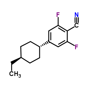 2,6-Difluoro-4-(trans-4-ethylcyclohexyl)-benzonitrile Structure,208844-07-9Structure