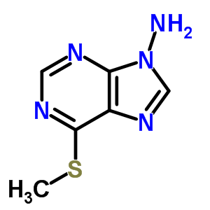 9H-purin-9-amine,6-(methylthio)- Structure,20914-61-8Structure