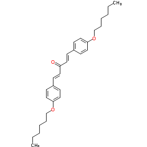 1,5-Bis(p-hexyloxyphenyl)-1,4-pentadien-3-one Structure,209683-39-6Structure